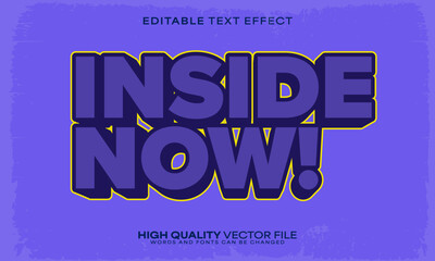 Fototapeta premium Retro classic text effect, editable text effect and vintage 3d font style bold shadow oldschool poster design