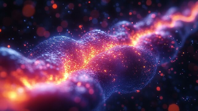 A futuristic display showing the genetic blueprint of humans being edited for disease prevention and improved health. 499