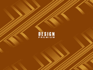 Dynamic line textured brown background design. Abstract background with brown gradient color. Modern vector template.