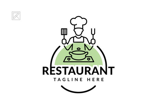 Restaurant Logo Design Template