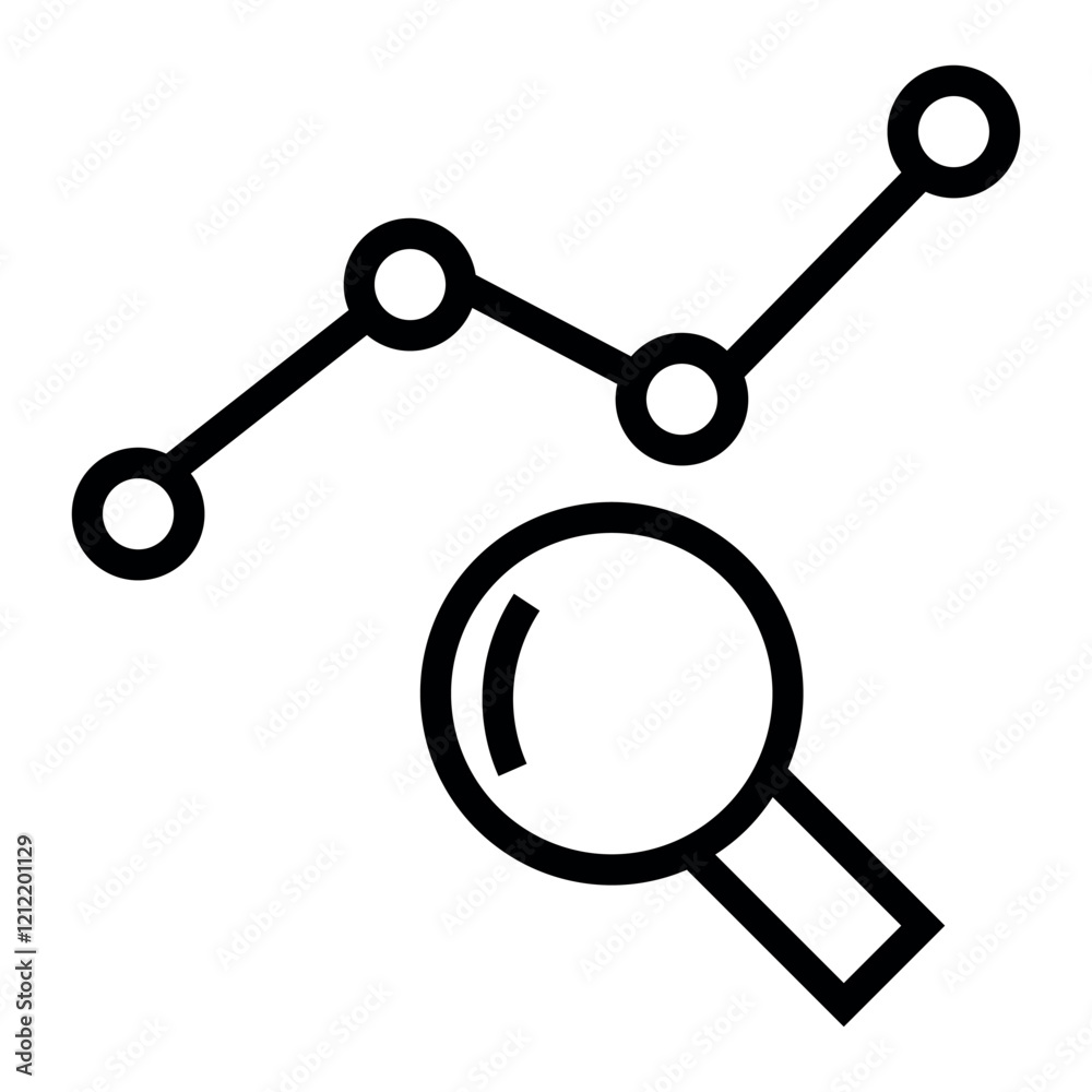 Poster Analytics Audit Report vector icon