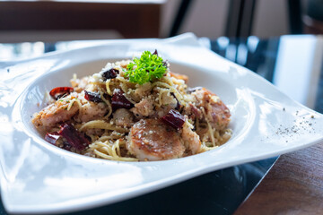chicken with rice and vegetables