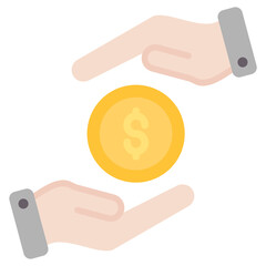 Compensation Icon Element For Design