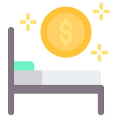 Passive Income Icon Element For Design