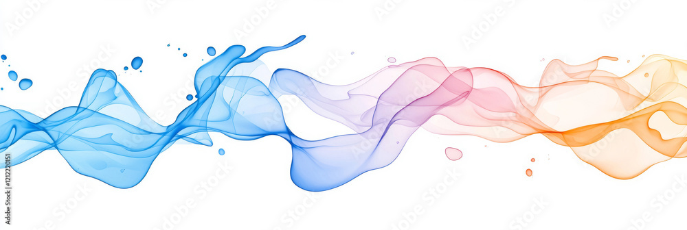Poster A minimalist blue pix icon with a stylized wave pattern, creating a sense of movement and fluidity for tech-related applications,
