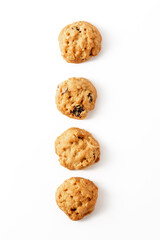 cookies isolated on white