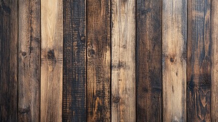 Wooden background, light wood texture, top view