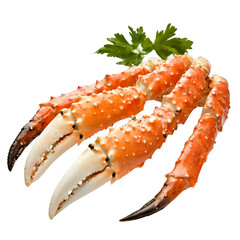 Eco-friendly meat delicacy alaskan crab claws gourmet seafood culinary delight fresh png