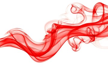 Abstract Red Wave Design for Modern Backgrounds