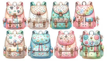 Adorable Collection of Decorated Backpacks for Kids