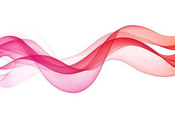 Abstract Pink Wave Design for Backgrounds