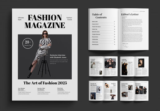 Fashion Magazines Featuring Celebrity Styles