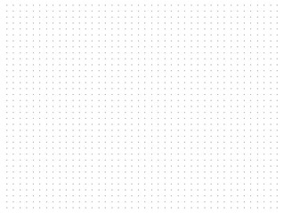 Dotted squared grid notebook paper. Typography template for making notebooks production, for school. Black grid texture on white background PNG