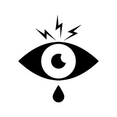 Eye sore icon color editable