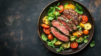 beef and vegetables, Mexican food