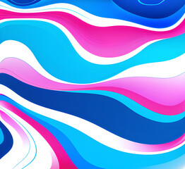 Fototapeta premium Abstract waves chape gloving in ultraviolet spectrum. Buttonground for banner, buttkrop or texture for mapping.generative ai