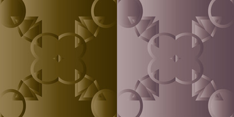Vector seamless pattern. Modern stylish texture.