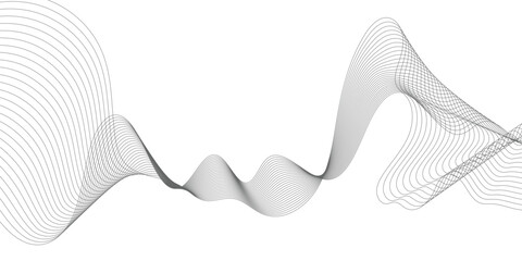 Abstract background with waves. EPS10
Abstract wave line background. Modern flowing wavy background. Background with wave. Black line on white background.
