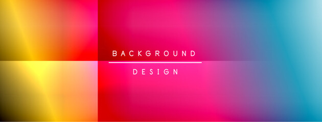 Colorful gradient with lines made of shadow and light. Creative background