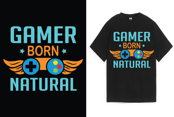Gaming T shirt Design 
