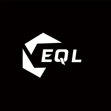 EQL creative minimalist letter logo. EQL unique vector initials alphabet letter logo design