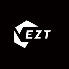 EZT creative minimalist letter logo. EZT unique vector initials alphabet letter logo design EZT creative minimalist letter logo. EZT unique vector initials alphabet letter logo design