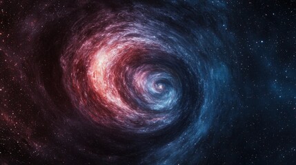 Obraz premium Cosmic Swirl Nebula Stars Galaxy Space Background