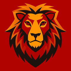 lion head illustration