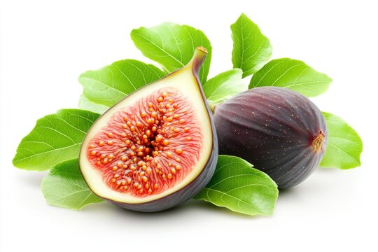 Corazones por el D&iacute;a de San Valent&iacute;n con higos frescos y su deliciosa pulpa