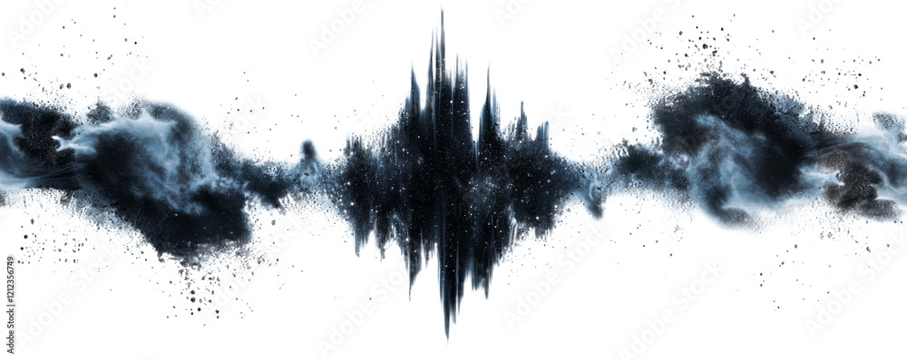 Poster Simply Place illustration over any Object to Create rough Effect