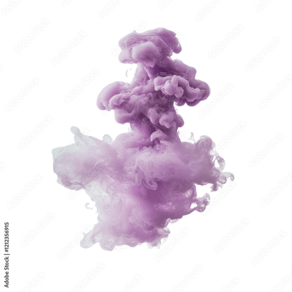 Poster in the night, fog and mystical clouds merge to form a frighteningly realistic halloween