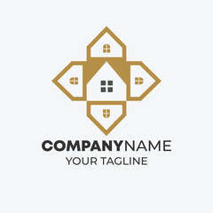 Fototapeta premium House Architecture Logo Design Templates