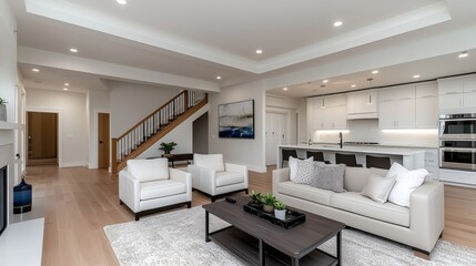 Exploring the Modern Living Room with Couch, Coffee Table and Digital Wallet Technology
