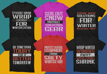 Fototapeta premium typography t-shirt design and free template