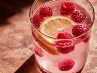 Sweet Raspberry Lemonade