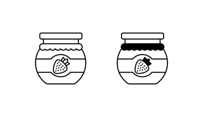 Jam icon design with white background stock illustration