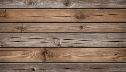 Fototapeta premium Rustic wooden plank texture with natural grain patterns