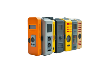 Combustible Gas Detectors on transparent background