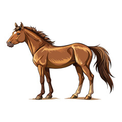 Obraz premium Horse vector illustration