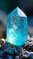 crystal clear blue