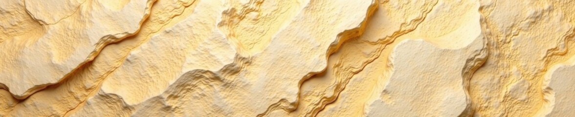 Obraz premium Warm beige rock wall texture, abstract pattern , weathered, tone