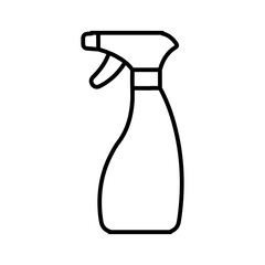 spray icon Simple outline illustration