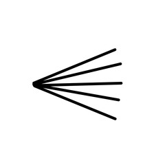 Spray vector icon line