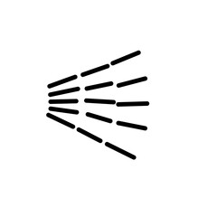 Spray vector icon line