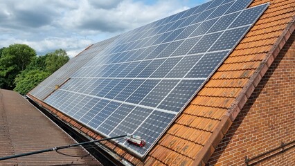 cleaning solar panels