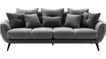 Fototapeta premium sofa isolated on white background