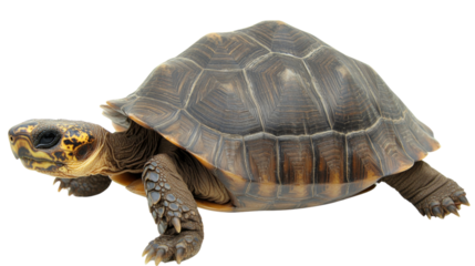 Tortoise, isolated on transparent background