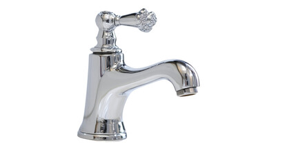 Faucet, isolated on transparent background