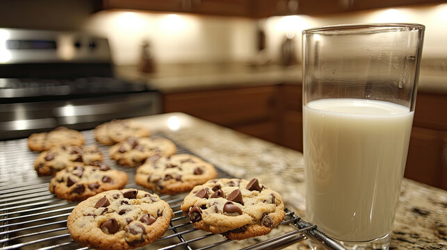 milk and cookies