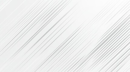 Fototapeta premium Diagonal lines texture on white background for graphic design minimalist style digital art